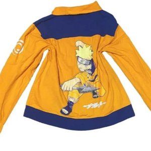 Naruto Shippuden Orange Jacket Y2K Cosplay SHONEN JUMP NWT VINTAGE 2002 Rare